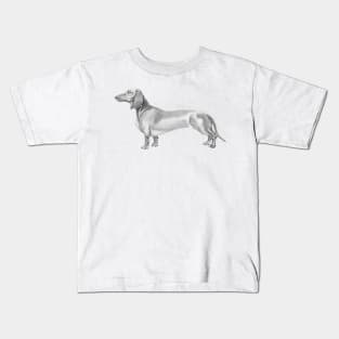 Dachshund shorthaired Kids T-Shirt